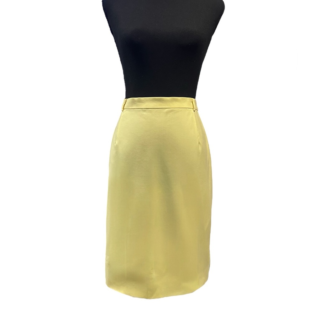 Vintage Escada by Margherita Ley Silk Blend Midi Skirt